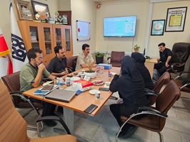 نشست طراحی سیستم هوشمند آزمایشگاه مجتمع بیمارستانی امام خمینی (ره) با حضور جناب آقای دکتر ماشااله ترابی مورخ 11 تیر ماه 1404