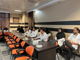 اولین نشست بررسی هوش مصنوعی در حوزه آزمایشگاه ژنتیک مجتمع بیمارستانی امام خمینی (ره) مورخ 21 تیر ماه 1404
