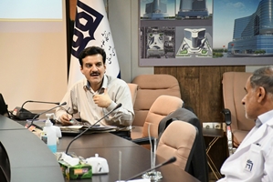هشتمین جلسه پروژه هوشمندسازی مجتمع بیمارستانی امام خمینی (ره)‌ با حضور جناب آقای دکتر ماشااله ترابی